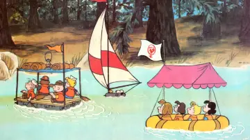 Задник до фильму"Race for Your Life, Charlie Brown" #415001
