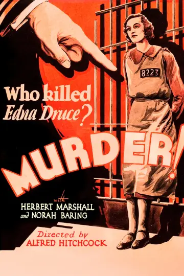 Постер до фильму"Murder!" #1103016