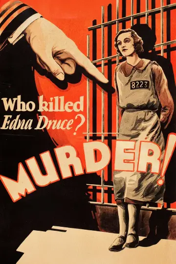 Постер до фильму"Murder!" #1103017