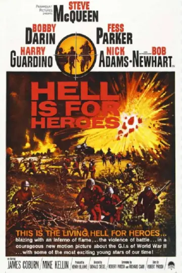 Постер до фильму"Hell Is for Heroes" #1063728