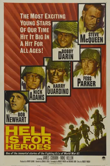 Постер до фильму"Hell Is for Heroes" #1063734