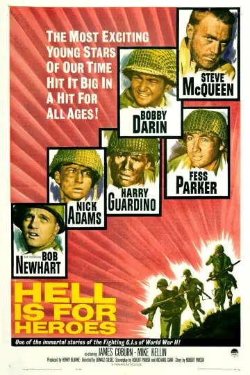 Постер до фильму"Hell Is for Heroes" #1063735