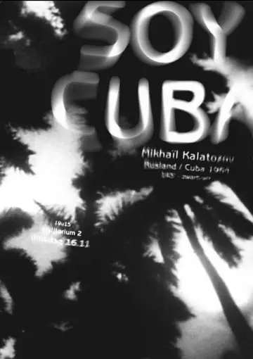 Постер до фильму"Soy Cuba" #1054852