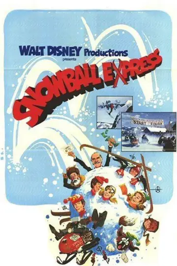 Постер до фильму"Snowball Express" #695562