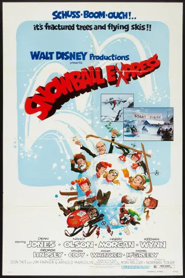 Постер до фильму"Snowball Express" #695564