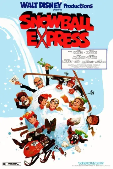 Постер до фильму"Snowball Express" #695571