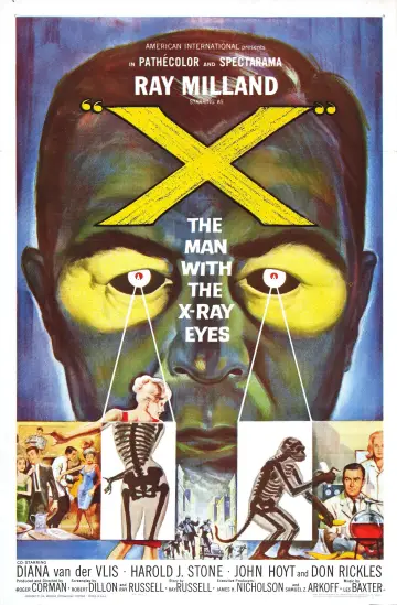 Постер до фильму"X: The Man with the X-Ray Eyes" #1083820