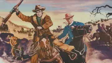 Задник до фильму"Two Rode Together" #1052098