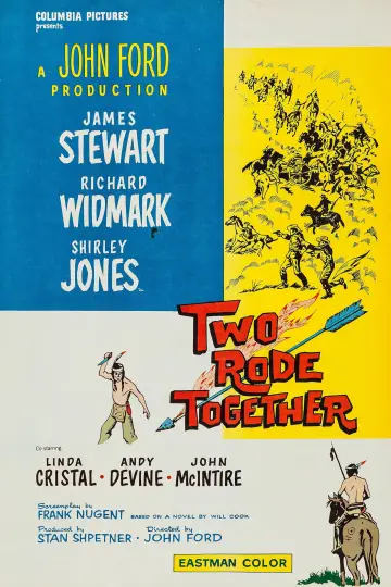Постер до фильму"Two Rode Together" #1052105