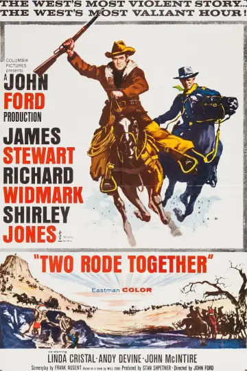 Постер до фильму"Two Rode Together" #1052106
