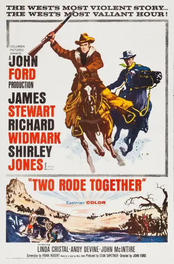 Постер до фильму"Two Rode Together" #1052107