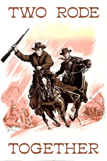 Постер до фильму"Two Rode Together" #1052108