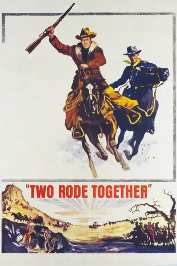 Постер до фильму"Two Rode Together" #1052111