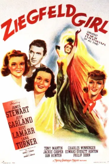 Постер до фильму"Ziegfeld Girl" #1136523