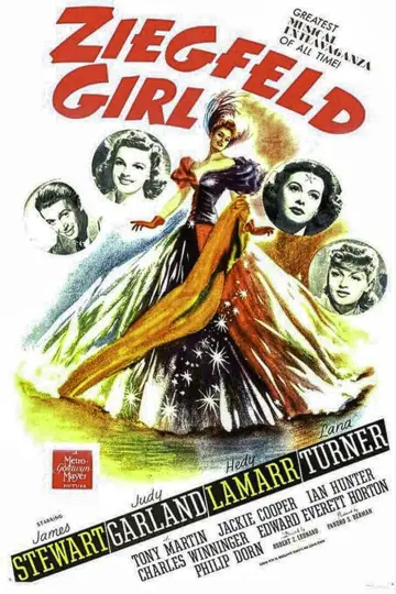 Постер до фильму"Ziegfeld Girl" #1136524