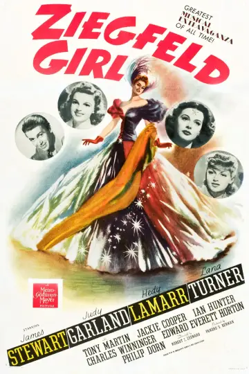 Постер до фильму"Ziegfeld Girl" #1136528