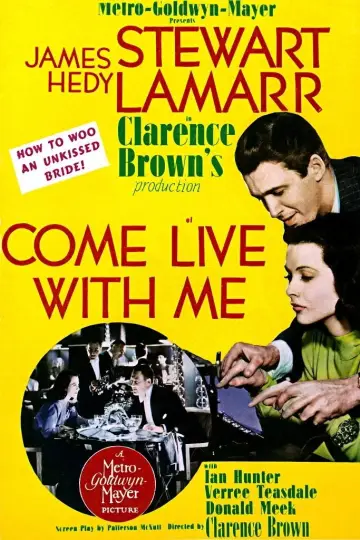 Постер до фильму"Come Live with Me" #981175
