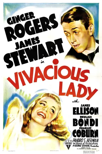 Постер до фильму"Vivacious Lady" #1131057