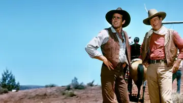 Задник до фильму"The Comancheros" #357015