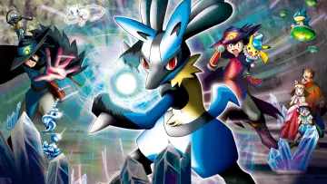 Задник до фильму"劇場版ポケットモンスター アドバンスジェネレーション ミュウと波導の勇者 ルカリオ" #352135