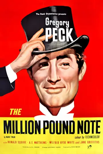 Постер до фильму"The Million Pound Note" #916544