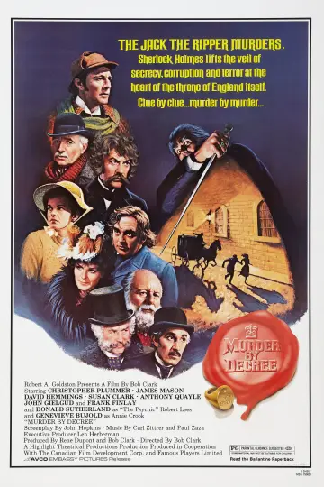 Постер до фильму"Murder by Decree" #1122053