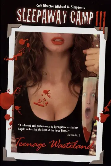 Постер до фільму "Sleepaway Camp III: Teenage Wasteland" #1058881