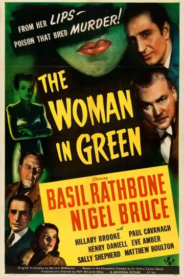 Постер до фильму"The Woman in Green" #1092459