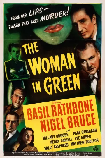Постер до фильму"The Woman in Green" #1092460