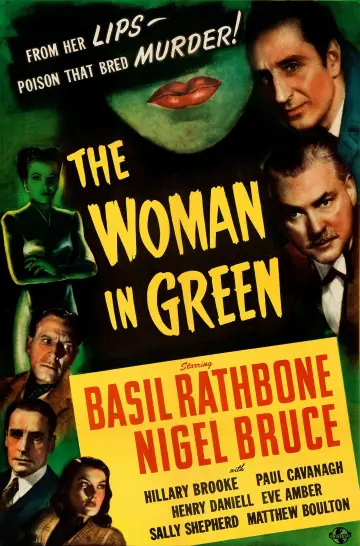 Постер до фильму"The Woman in Green" #1092467