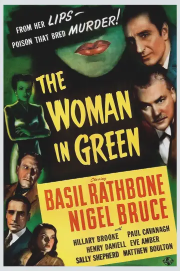 Постер до фильму"The Woman in Green" #1092468