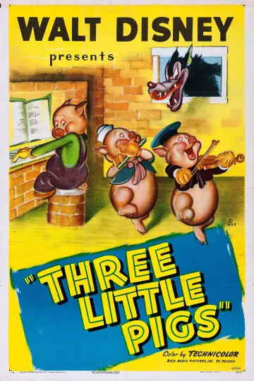 Постер до фильму"Three Little Pigs" #148758