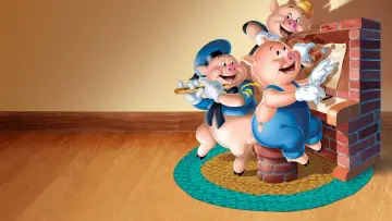 Задник до фильму"Three Little Pigs" #258354
