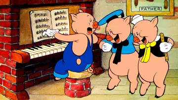 Задник до фильму"Three Little Pigs" #258355