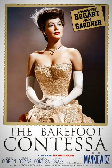 Постер до фильму"The Barefoot Contessa" #1049081