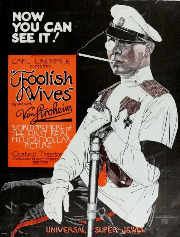 Постер до фильму"Foolish Wives" #1135693