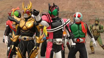 Задник до фильму"劇場版 仮面ライダーディケイド オールライダー対大ショッカー" #947949