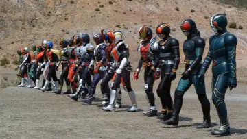 Задник до фильму"劇場版 仮面ライダーディケイド オールライダー対大ショッカー" #947950