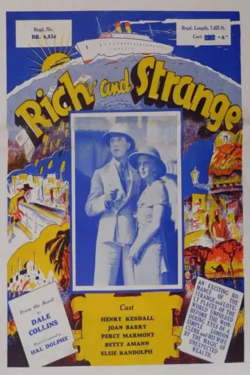 Постер до фільму "Rich and Strange" #1811338