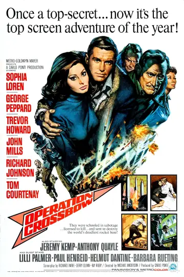 Постер до фильму"Operation Crossbow" #883797