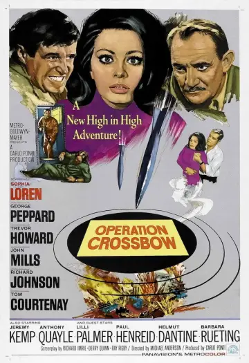 Постер до фильму"Operation Crossbow" #883799