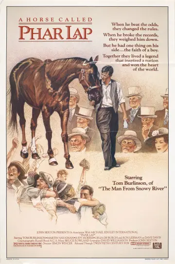 Постер до фильму"Phar Lap" #692779