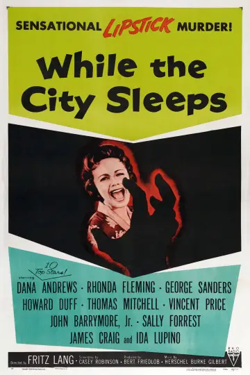 Постер до фильму"While the City Sleeps" #1098812
