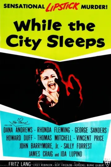 Постер до фильму"While the City Sleeps" #1098814