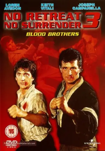Постер до фильму"No Retreat, No Surrender 3: Blood Brothers" #1072652