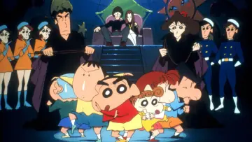 Задник до фильму"クレヨンしんちゃん 嵐を呼ぶ モーレツ！オトナ帝国の逆襲" #348800