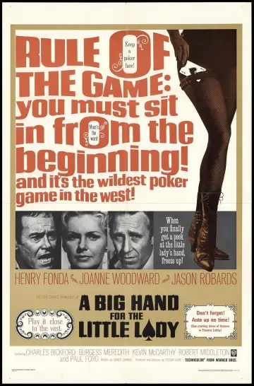 Постер до фильму"A Big Hand for the Little Lady" #1069219