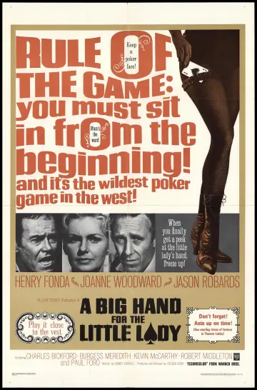 Постер до фильму"A Big Hand for the Little Lady" #1069220