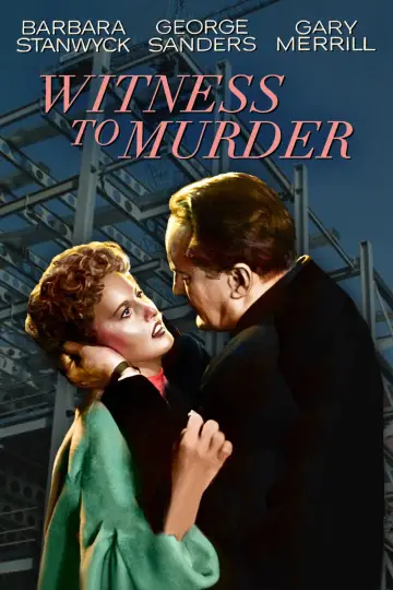 Постер до фільму "Witness to Murder" #1619865