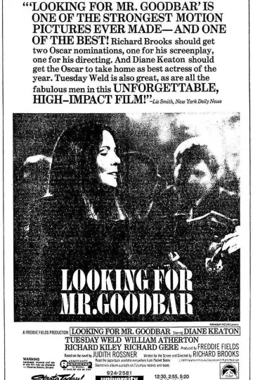 Постер до фильму"Looking for Mr. Goodbar" #1051934